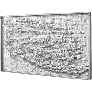 Bloques de Construcción de la Vía Láctea, Cielo Estrellado, ICONOS de Cómics, Pintura Pixelizada de la Galaxia, Serie de Arte 31212, 3091 Piezas, Bloques de Construcción de Plástico ABS - Product Image 1