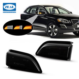 Vente en gros <span class=keywords><strong>de</strong></span> feux <span class=keywords><strong>de</strong></span> clignotants séquentiels à LED 12V pour rétroviseur, pour Volvo XC60 2008-2014, lentille fumée, <span class=keywords><strong>feu</strong></span> <span class=keywords><strong>de</strong></span> position latéral - Product Image 1