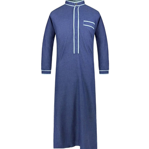 High Quality Men Thobe Islamic Robe Arabic Jubba Breathable Comfortable Modest Wear OEM ODM Private Label Wholesale Production - Product Image 2