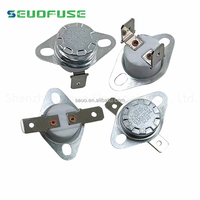 Normalement ouvert/fermé KSD301 10A 250V 40-135 degrés bakélite KSD-301 interrupteur de température Thermostat capteur interrupteur de commande