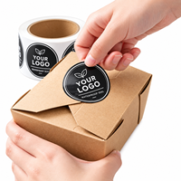 Étiquettes autocollantes personnalisées imperméables en rouleau, autocollants en PVC avec logo imprimé UV sélectif, étiquettes en vinyle pour l'emballage alimentaire et des boissons