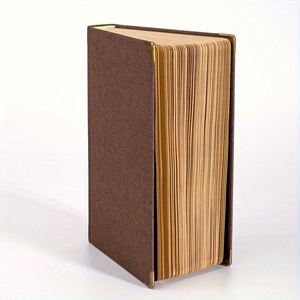 A5 Size Leather Cover and <b>Blank</b> Inner Pages 365 Days Annual Planning Work Custom Emed Hardcover <b>Notebook</b> Thermal Binding - Product Image 1