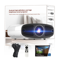 Fabrieks prijs Android Projector Smart TV OS verzegelde optische engine ingebouwde apps Videoprojector Smart DLP Projector voor bioscoop