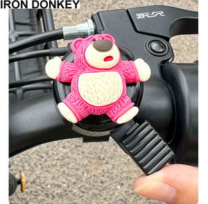 IRONDONKEY universale clacson da bicicletta grazioso corno elettrico in lega per bambini accessori per Mountain Bike campanello auto incluso - Product Image 4