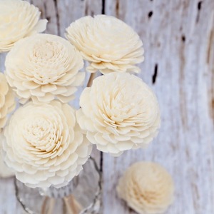 Tige de fleur d'arôme en rotin 4,5 cm, chrysanthème séché, décoration centrale pour la maison, diffuseur d'aromathérapie - Product Image 3