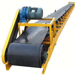 Cinta Transportadora Móvil de PVC y Goma DAHAN con Velocidad Ajustable para Restaurantes, Minería, Construcción y Manejo de Materiales - Product Image 1