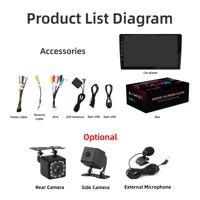 20% de réduction sur les autoradios Android 9 pouces 4+64G en stock, universels pour les acheteurs en gros, avec DSP, vue à 360° et HDMI