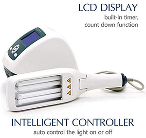 커널 KN 4006BL 휴대용 311nm 협대역 UVB 가벼운 광선 요법 장치 손 다리 몸 건선 치료 - Product Image 4