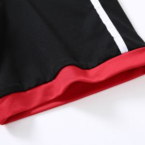 T-shirt à col ras du cou en polyester 180 pour hommes, 100% g, patchwork vintage, manches courtes, vêtements de fitness courts imprimés - Product Image 5