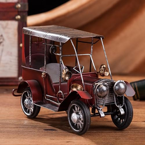<b>Retro</b> Nostalgia Classic Car Car Model Creative Desktop Ornaments Living Room Wine Cooler Bookcase Home <b>Decorations</b> - Product Image 4