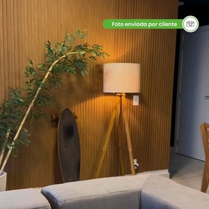 VividTiles Self Adhesive Laminated Slatted <strong>Panel</strong> Peel and <strong>Stick</strong> Foam <strong>Wall</strong> <strong>Panel</strong> <strong>Stick</strong> <strong>on</strong> DIY <strong>Wall</strong> Decoration - Product Image 5