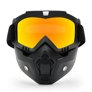 <span class=keywords><strong>Masque</strong></span> intégral de moto tout-terrain, lunettes <span class=keywords><strong>vintage</strong></span> coupe-vent, <span class=keywords><strong>masque</strong></span> ouvert pour snowboard, lunettes de protection - Product Image 1