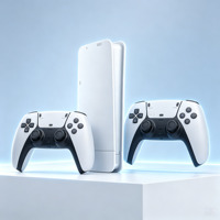 Manette de jeu sans fil avec prise EU/US, Joystick de jeu durable, Prise en charge multilingue, Accessoire de jeu pour deux joueurs