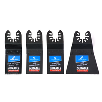 Lames oscillantes multi-outils BIM bi-métalliques de 1-3/8 pouces (35 mm) pour le bois avec clous et la coupe du métal, lames multi-outils universelles