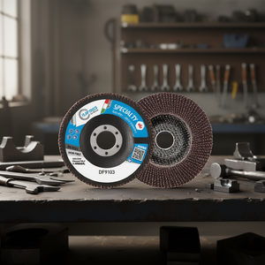 Disque à lamelles Riflex Specialty Alu 115 mm sans fer pour ponçage du métal - Product Image 2