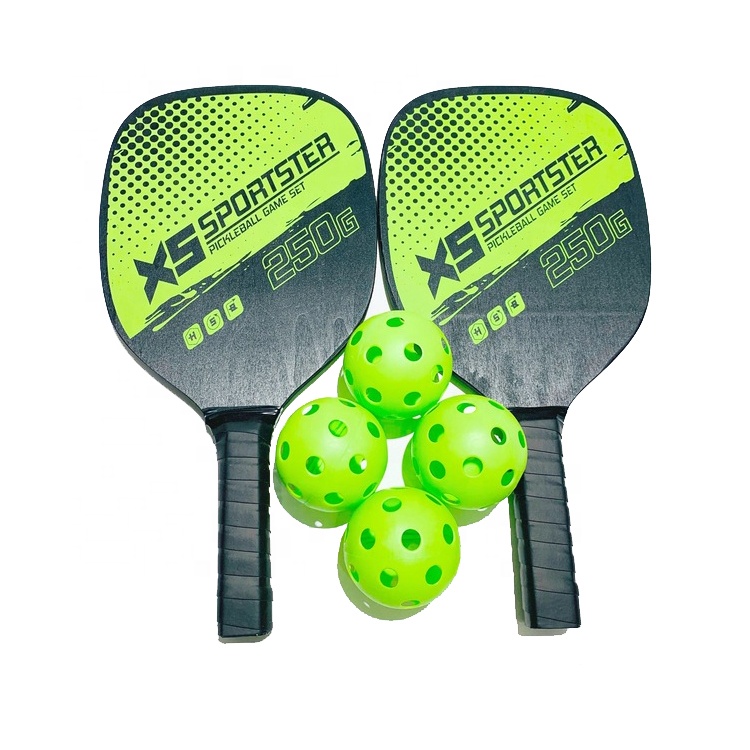Pickleball Racket Factory Supply Pickleball Paddle Set Colorful Pickleball Rackets
