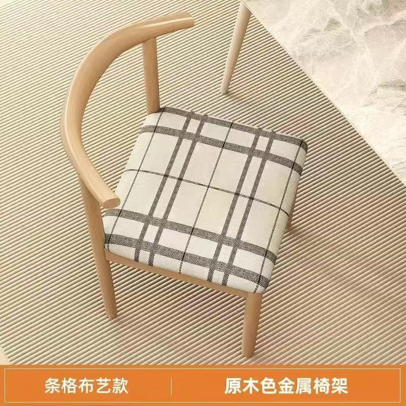 wood grain metal frame-barbed cloth