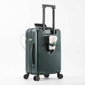 <span class=keywords><strong>Valise</strong></span> à roulettes extensible rigide de 20, 22, 24, 26 pouces avec compartiment avant, <span class=keywords><strong>valise</strong></span> légère pour <span class=keywords><strong>avion</strong></span> - Product Image 5