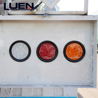 LUEN Shandong 95 tonnes, semi-remorque citerne en alliage d'aluminium pour le transport de pétrole, diesel et essence
