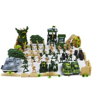 Jouet original et étrange, modèle de base militaire de grande taille à construire soi-même, modèle de corps de <span class=keywords><strong>guerre</strong></span>, modèle de soldat, décoration, jeu de bataille simulé pour enfants - Product Image 2