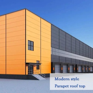 Almacenes de Hangar de Metal, industriales, prefabricadas, estructura de acero de gran envergadura, almacén de estructura de acero de construcción, precio barato - Product Image 5