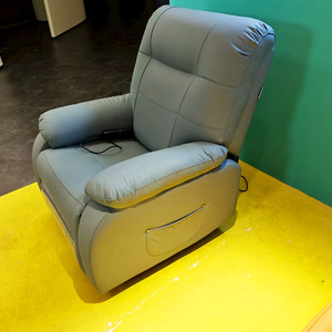 आधुनिक एकल पावर रिक्लियर सोफा गर्म बिक्री चमड़े की इलेक्ट्रिक मैनुअल कुर्सी विस्तार के साथ - Product Image 2