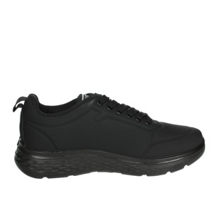 Classico nero basso Sneakers SPM426R06 tomaia in pelle di mucca con soletta in vera pelle morbida e confortevole - Product Image 4