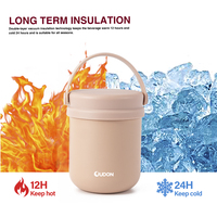 Vente en gros Mini boîte à lunch en acier inoxydable SUS304 Thermos isolé sous vide pour bocal alimentaire sans BPA