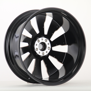 Jantes de voiture en alliage forgé sur mesure XL, jantes à rayons multiples bicolores, 22 23 pouces, 5x120, jantes en aluminium pour voiture de tourisme, jantes pour Range Rover - Product Image 6