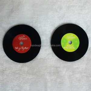 Nhà Máy rắn mềm PVC <span class=keywords><strong>CD</strong></span> Coaster với in logo cho quảng cáo tùy chỉnh - Product Image 6