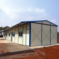 Düşük prefabrik fiyat emlak taşınabilir k-şekilli prefabrik çelik çerçeve K konut aktivite odası prefabrik K ev