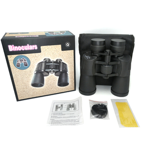 10-30x50 Zoom Porro Binocular Telescopio negro para observación de aves de largo alcance Deportes de senderismo - Product Image 2