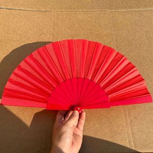 พัดไม้ไผ่พับได้เพ้นท์สีสันสดใส สไตล์รักโรแมนติก สำหรับงานโปรโมชั่น - Product Image 5