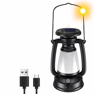Lámpara de Camping Recargable por USB, Linterna Portátil para Camping, Luz Colgante para Tienda de Campaña, 3000-5000K, Regulación Continua con Carga Solar - Product Image 4