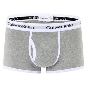 Boxer da Uomo a Vita Media Comodi e Traspiranti in Tessuto Lavorato a Maglia, Intimo Popolare per Giovani Uomini - Product Image 2
