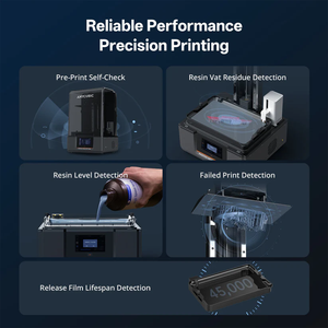 M7 Pro New High Speed Large Size Automatic Dual Extruder Dental Resin LCD <b>3D</b> <b>Printer</b> with 1 Year Warranty USB - Product Image 6