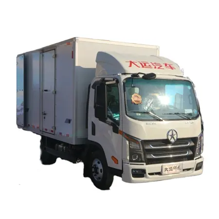 The 2024 Diesel Small Cargo 4.5 Ton Truck Van Euro 6 Factory Direct Supply for Part-load transportation