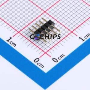 MTP315-1105S1 Pin Header Through hole Component (THT),P=1.27mm Connector 1x5P 1.27mm Single Row 5P - Product Image 2