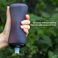 Bouteille d'eau pliable grande capacité en silicone PP pour cyclisme, VTT, course à pied, sport, extérieur, portable, compressible