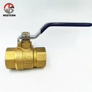 3/4 1 Inch Price BSP NPT Thread Bronze Or Brass Color 400 600 WOG Valved 1/2 Brass Shut Off Water Ball Valve