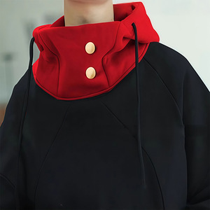 จูจุสึไคเซ็นเสื้อฮู้ดสีดำสีแดงแขนยาวเต็มตัวคอสเพลย์เครื่องแต่งกายสำหรับผู้ชายผู้หญิงยูนิเซ็กส์โฟร์ซีซั่นส์สวมใส่ได้ชุดอนิเมะ - Product Image 2