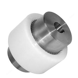 Long Service Life Nylon Sleeve Gear Flexible Coupling Coupling <b>Drum</b> Shape Gear Couplings - Product Image 1