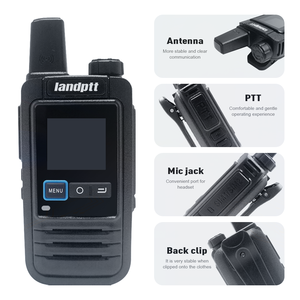 Radio de Dos Vías Landptt <span class=keywords><strong>A9</strong></span> 4G Lte de Largo Alcance 500km con Batería Grande, Walkie Talkie POC PTT de Comunicación Internacional con <span class=keywords><strong>Plataforma</strong></span> Gratuita - Product Image 3