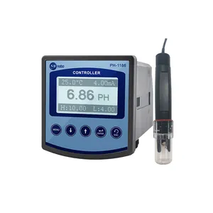 Swimming Pool pH Meter Online pH instrument PH-1186 online pH meter for Industrial wastewater treatment Made in China