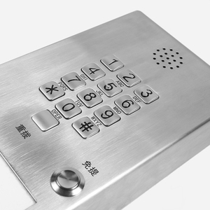 IP Analog trong nhà rảnh tay điện thoại công cộng thép không gỉ <span class=keywords><strong>intercom</strong></span> Loa tù điện thoại - Product Image 2