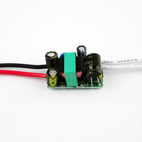 Boîtier plastique, pilote led 12V 6W 0,5 a, 500ma, transformateur d'alimentation, pilote 12V