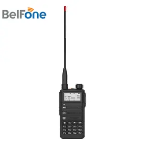 BelFone手持式甚高频超高频对讲机双频无线电收发器