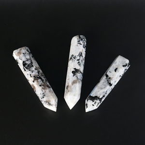 Factory Wholesale Natural <b>Crystal</b> Polished Towers Moonstone <b>Crystal</b> Point for Fengshui - Product Image 5
