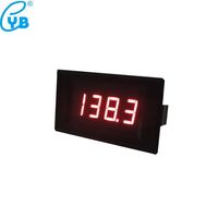 YB5135A 3 1/2 LED Digital DC Voltímetro DC 200mV/2V/20V/200V/500V Monitor Medidor de voltaje Probador Volt Panel Meter Voltímetro 3,5''