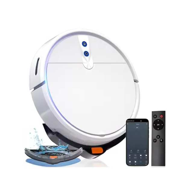 F503 Smart Vacuum Cleaner Robot Intelligent Floor Sweeping, Self-Cleaning Mop, HEPA & LDS, Battery-Powered Dry Cleaning